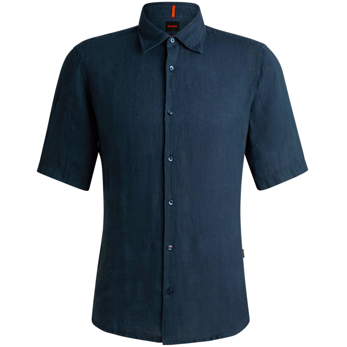 Men's Rash 2 Lin Plain Short-Sleeve Shirt
