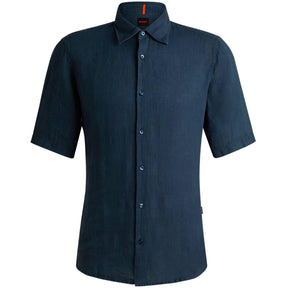 Men's Rash 2 Lin Plain Short-Sleeve Shirt