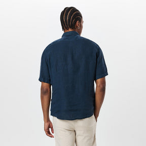 Men's Rash 2 Lin Plain Short-Sleeve Shirt