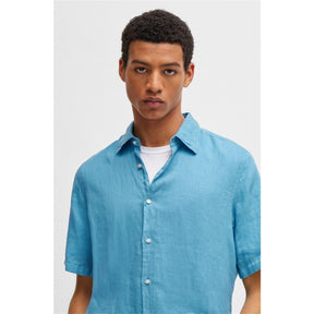 Men's Rash 2 Lin Plain Short-Sleeve Shirt