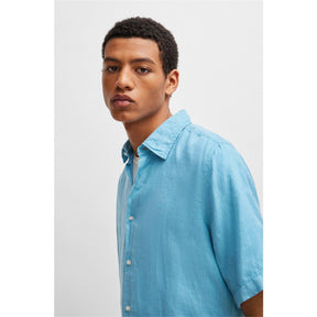 Men's Rash 2 Lin Plain Short-Sleeve Shirt