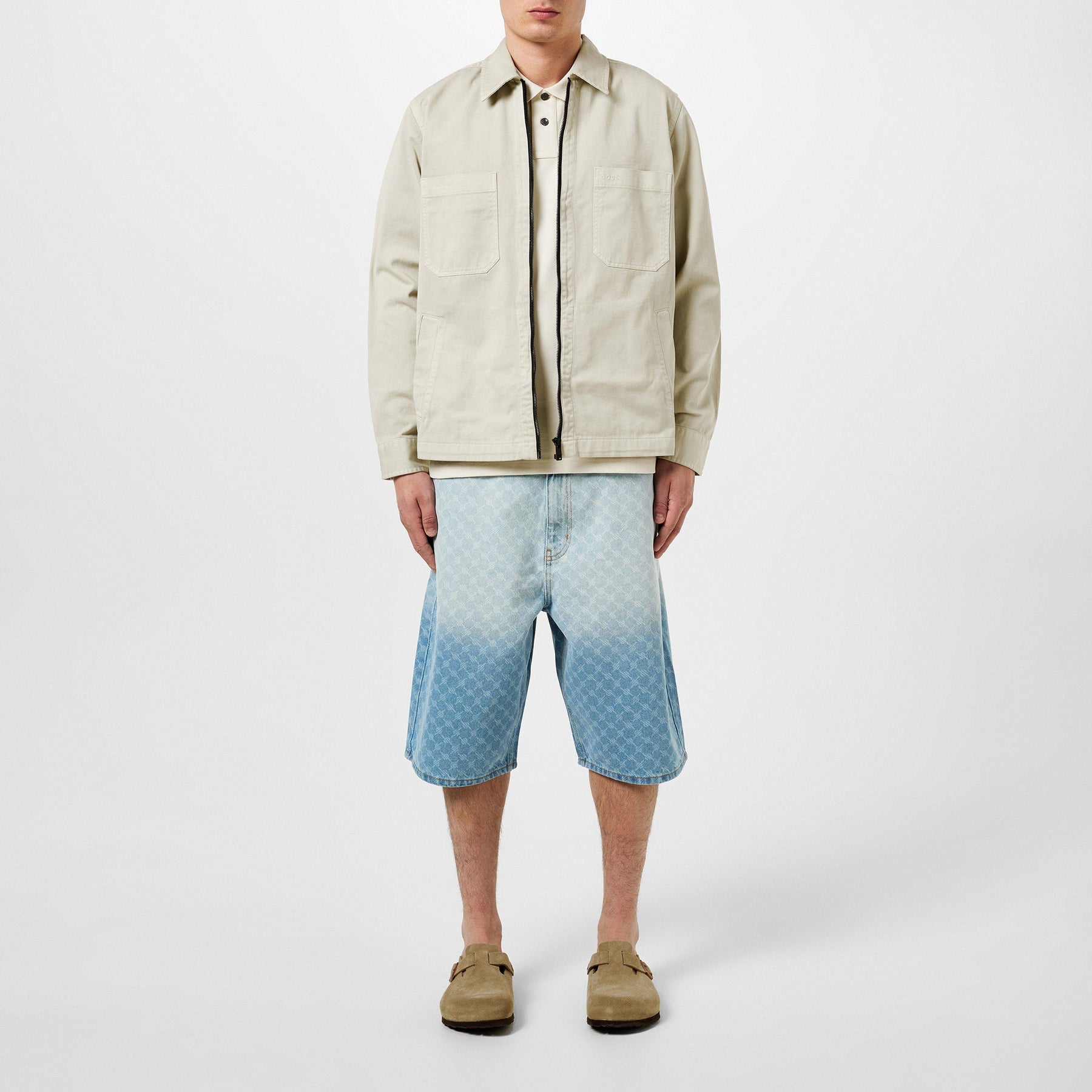 Men's Luddy Zipped Overshirt