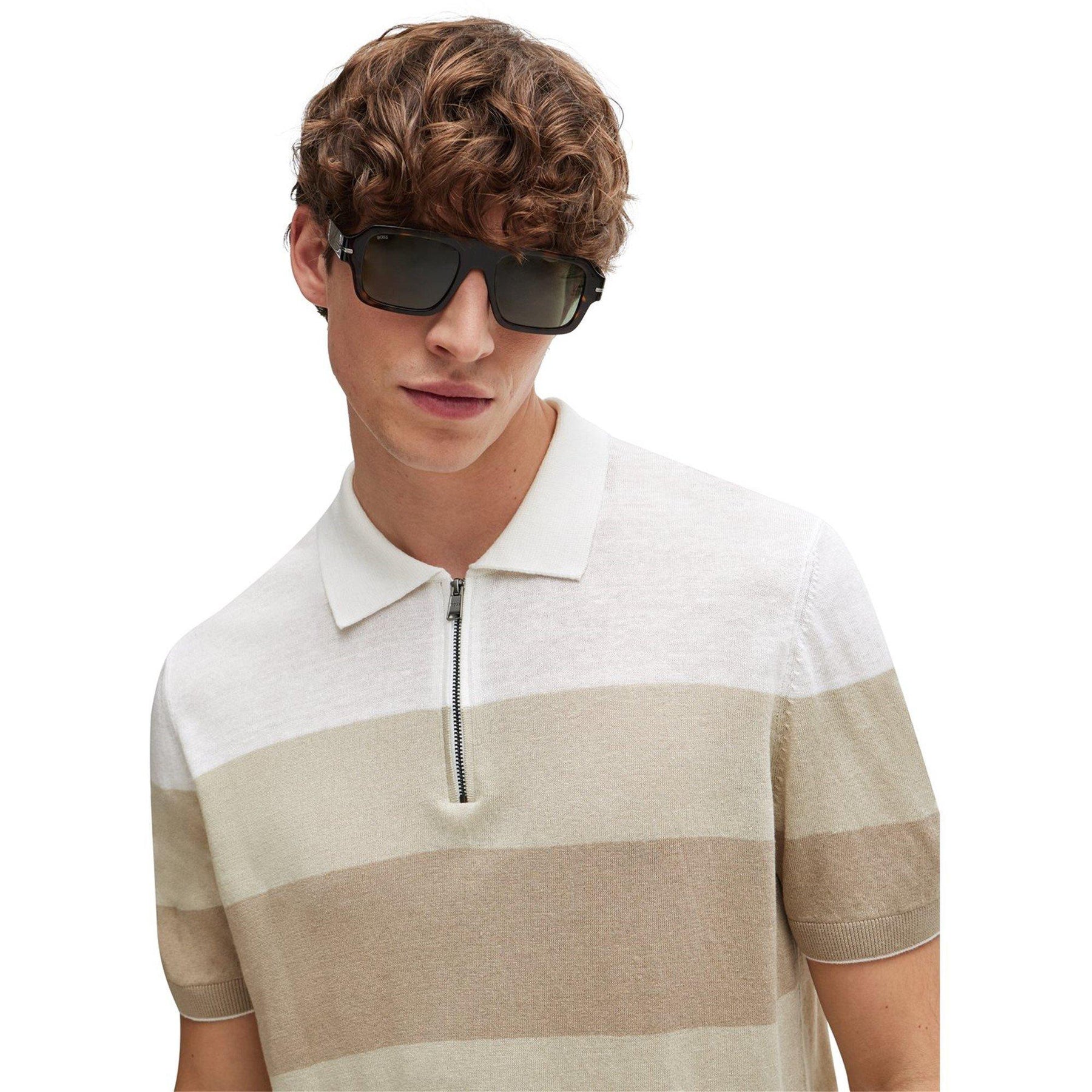 Men's Trieste Knitted Short-Sleeve Polo