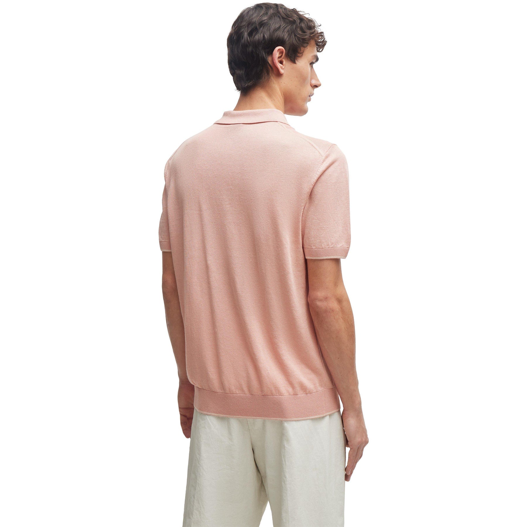 Men's Trieste Knitted Short-Sleeve Polo
