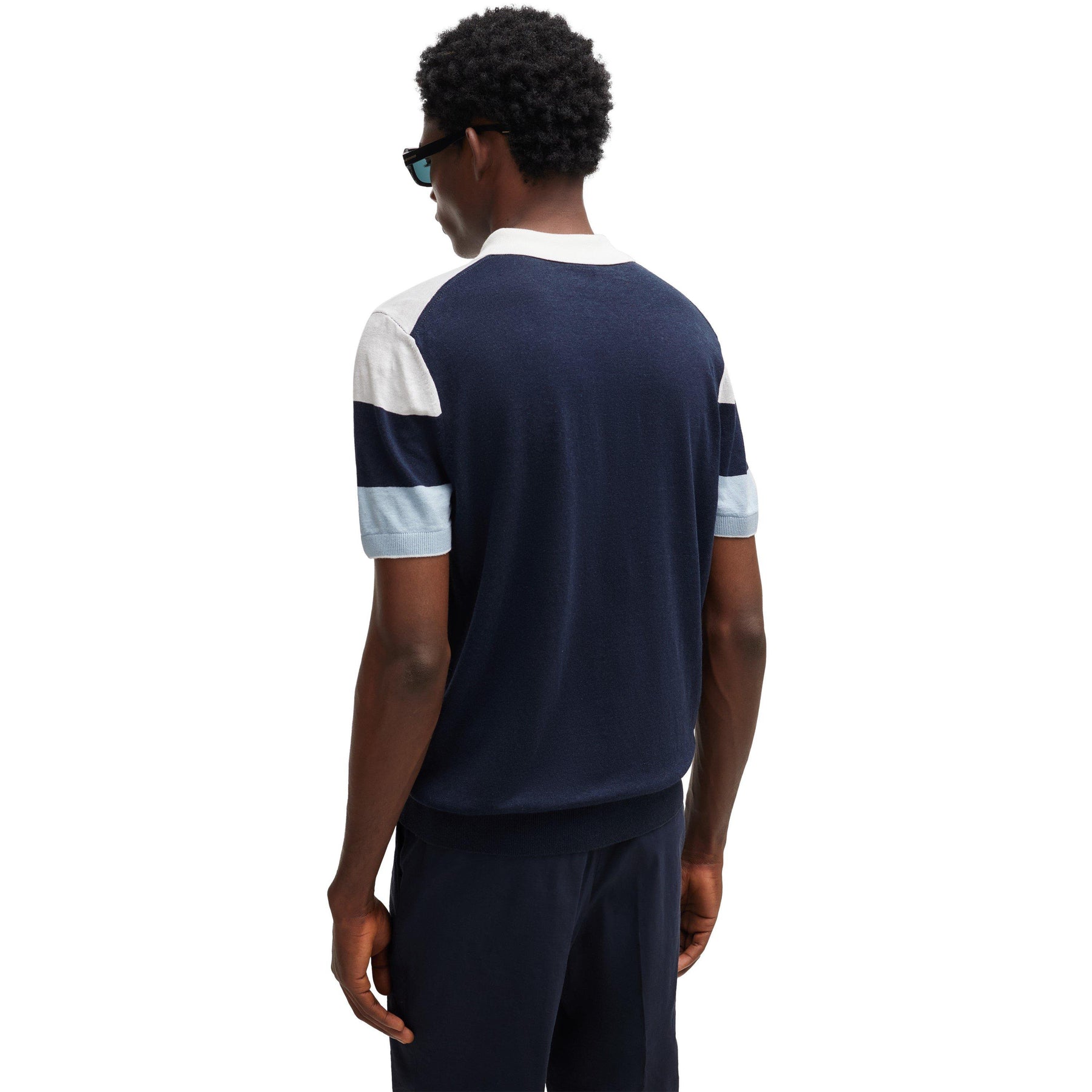 Men's Trieste Knitted Short-Sleeve Polo