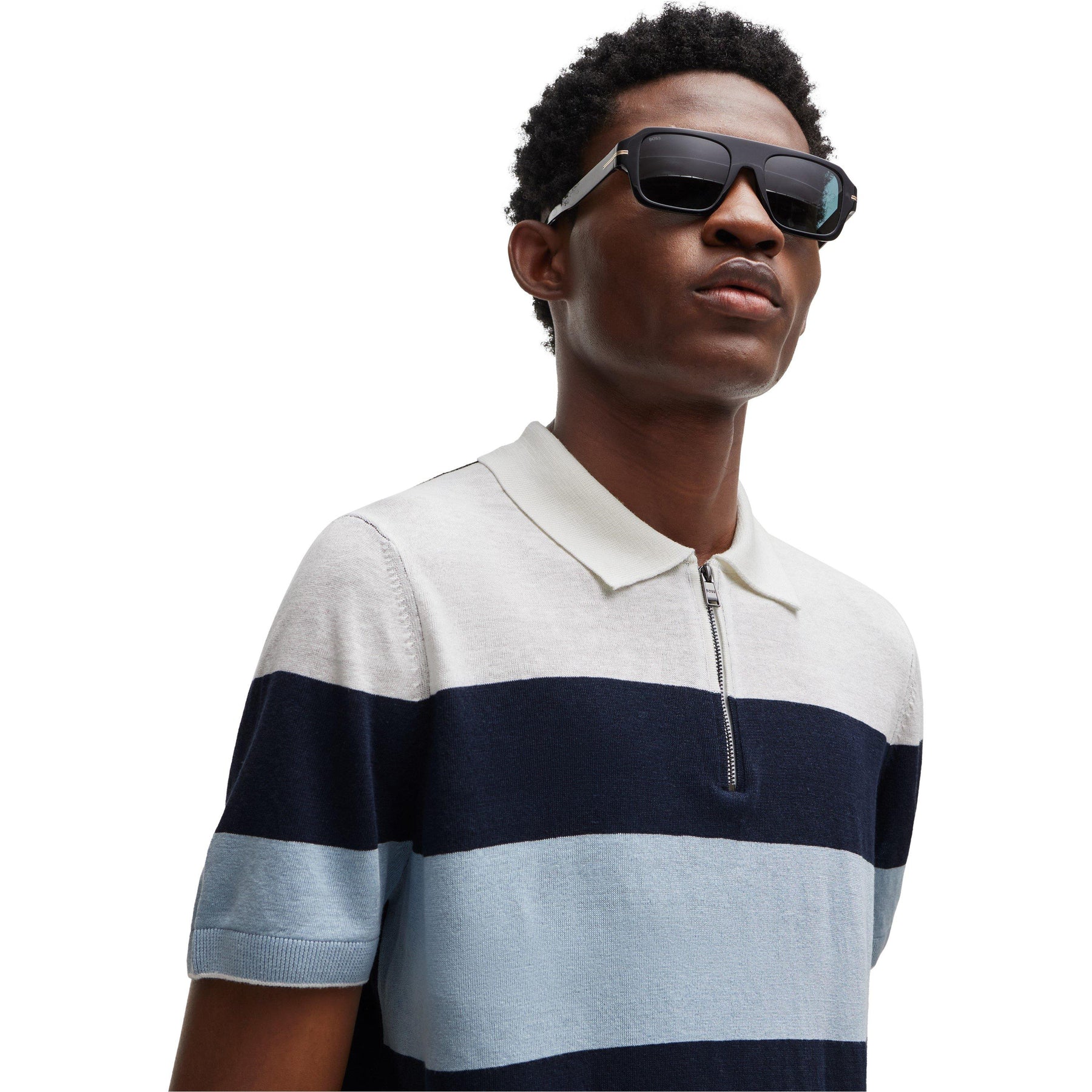 Men's Trieste Knitted Short-Sleeve Polo