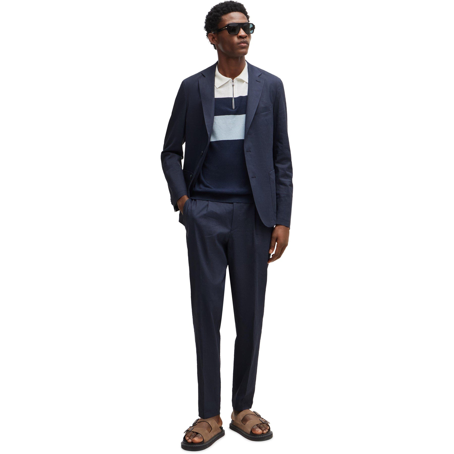 Men's Trieste Knitted Short-Sleeve Polo