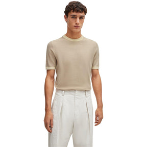 Men's HBB Tantino Knitted T Regular Fit T-Shirt