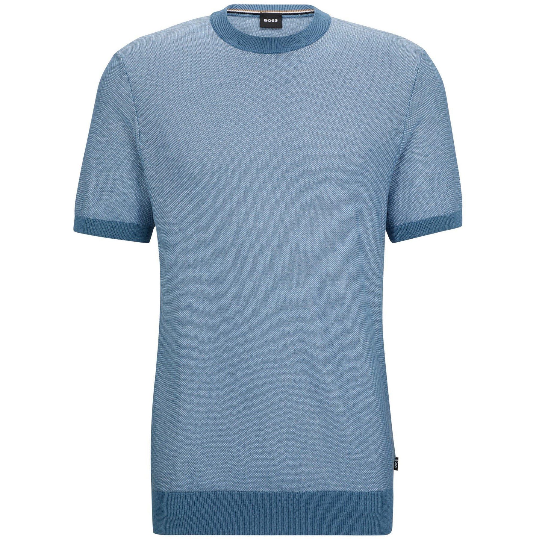 Men's HBB Tantino Knitted T Regular Fit T-Shirt