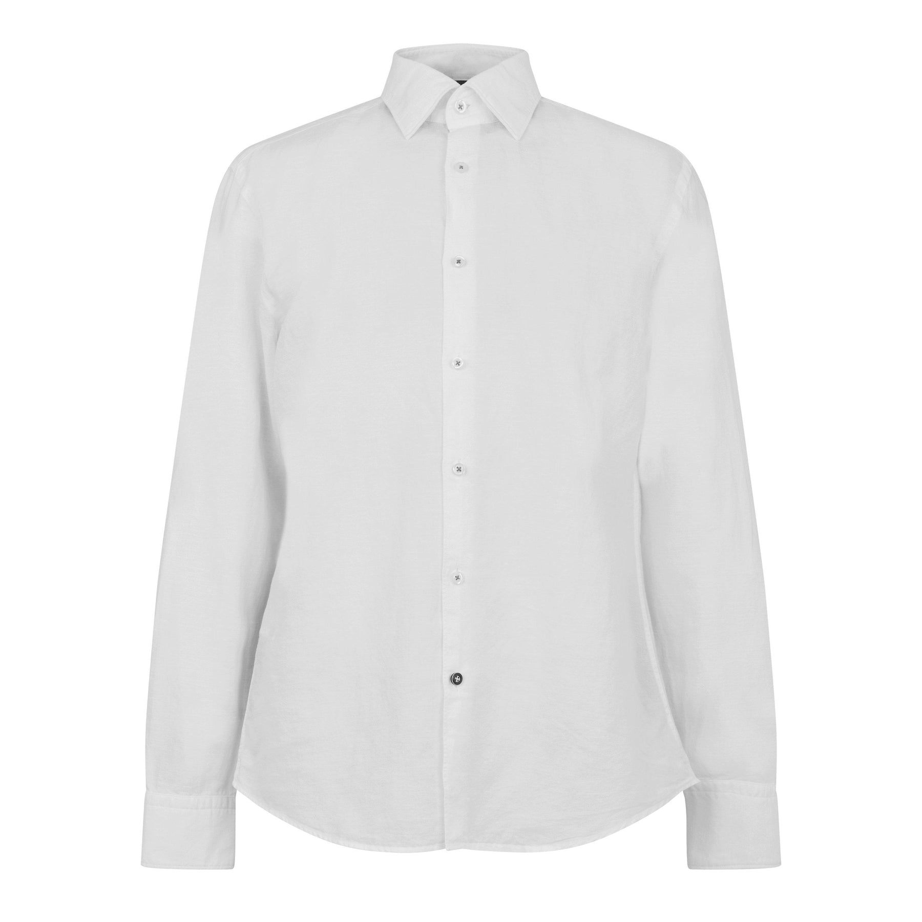 Men's C-HALC4 LinSht Plain Long-Sleeve Shirt