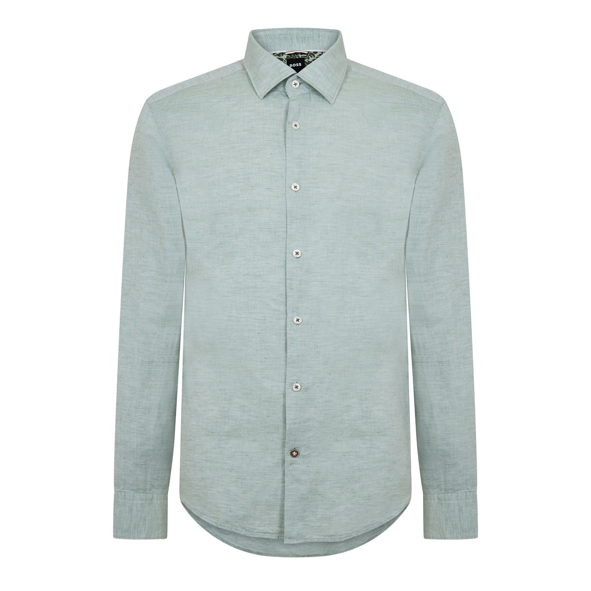 Men's C-HALC4 LinSht Plain Long-Sleeve Shirt