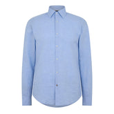 Men's C-HALC4 LinSht Plain Long-Sleeve Shirt