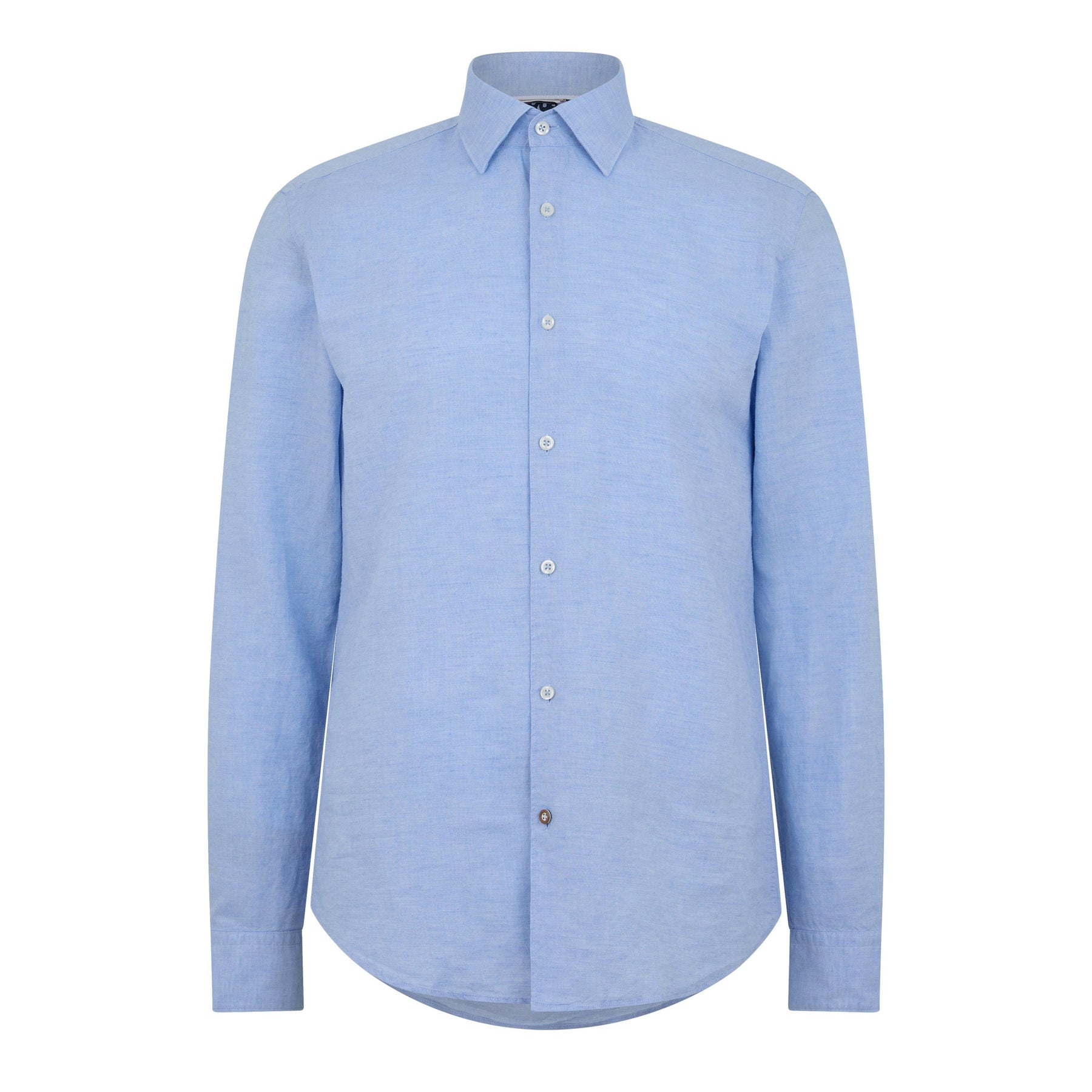 Men's C-HALC4 LinSht Plain Long-Sleeve Shirt