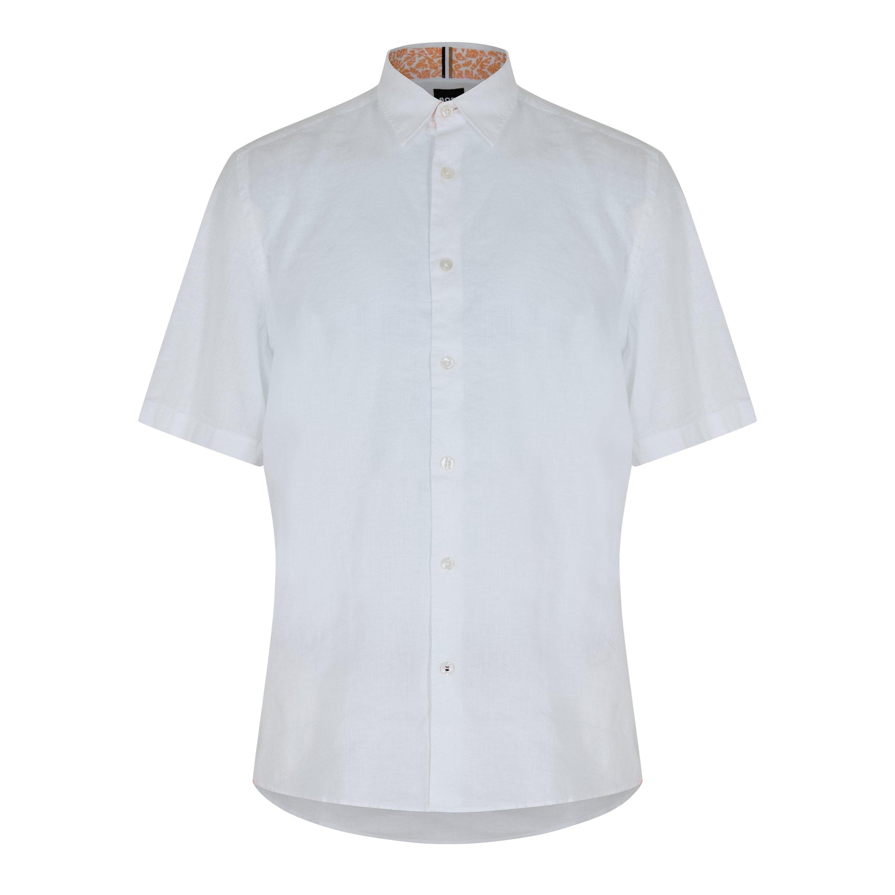 Men's HBB S-LIAM Short-Sleeve Plain Shirt