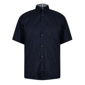 Men's HBB S-LIAM Short-Sleeve Plain Shirt