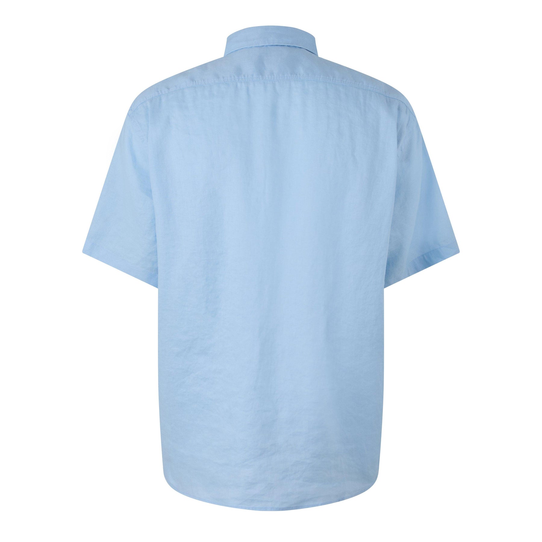 Men's HBB S-LIAM Short-Sleeve Plain Shirt