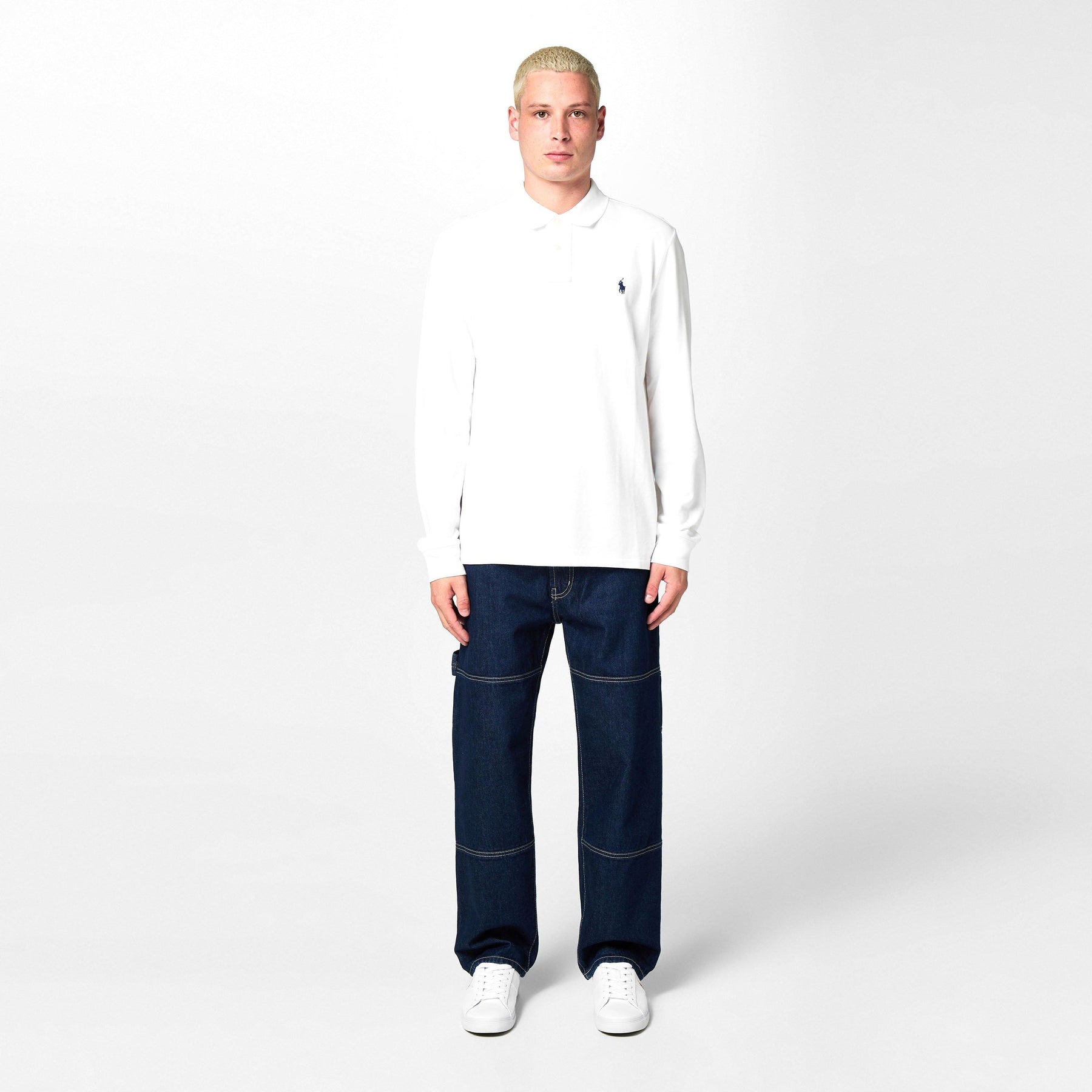 Men's Long Sleeve Polo Shirt