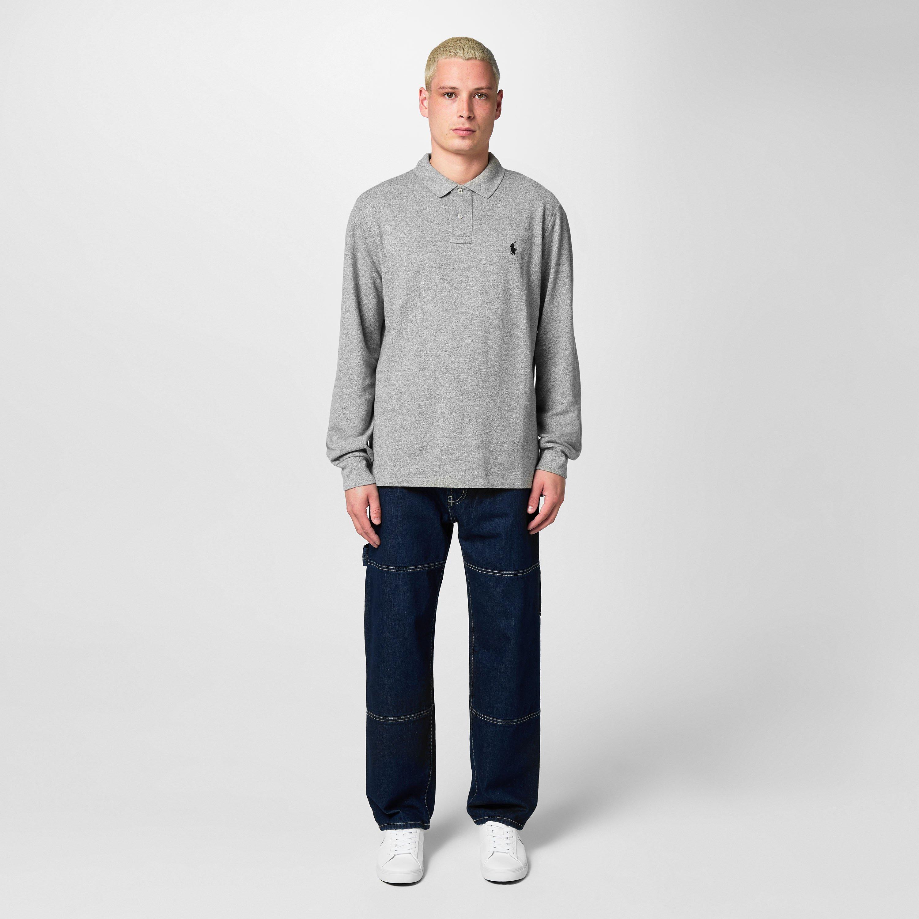Men's Long Sleeve Polo Shirt