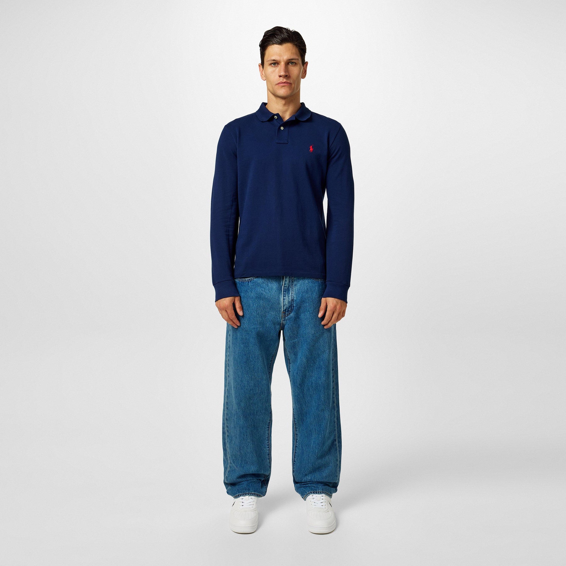 Men's Long Sleeve Polo Shirt