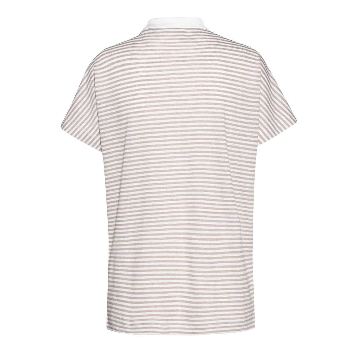 Enelina Striped Polo Top