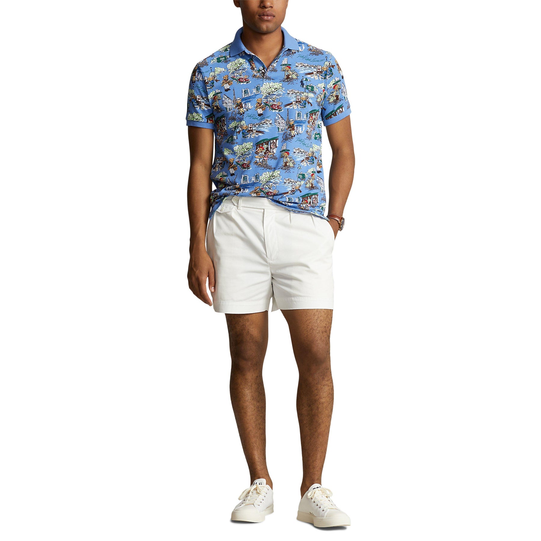 Paris Bear Polo Shirt