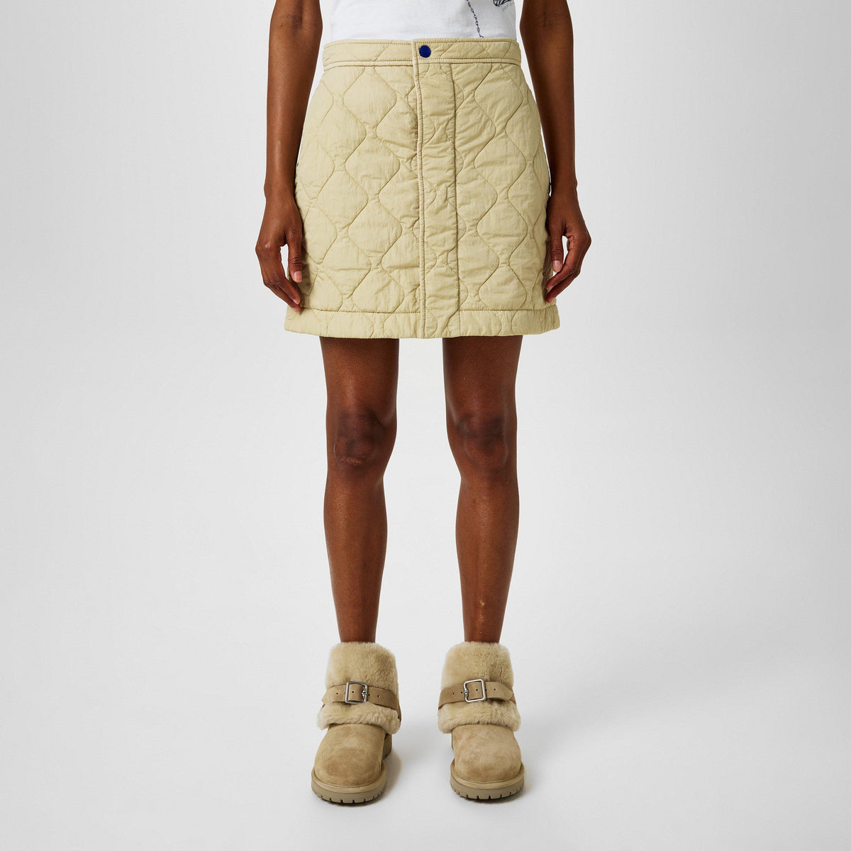 Quilted Mini Skirt