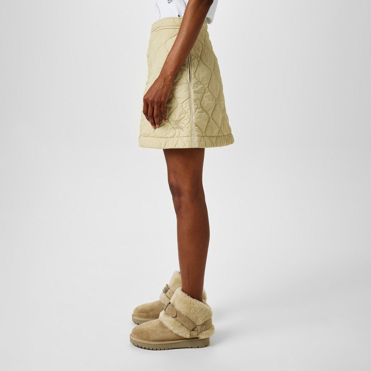Quilted Mini Skirt