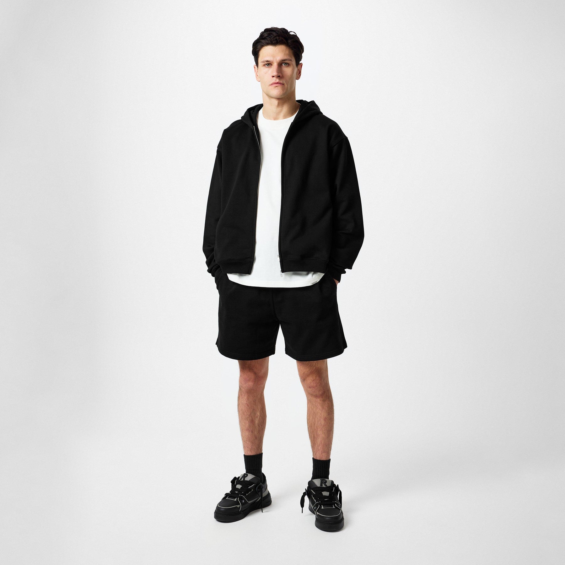 Initial Zip Hoodie