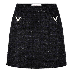 Tweed Mini Skirt