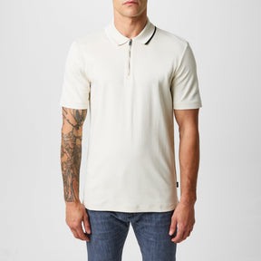 Men's Paras Polo Shirt, Quarter Zip