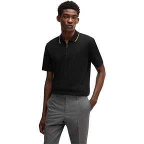 Men's Paras Polo Shirt, Quarter Zip