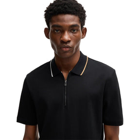 Men's Paras Polo Shirt, Quarter Zip