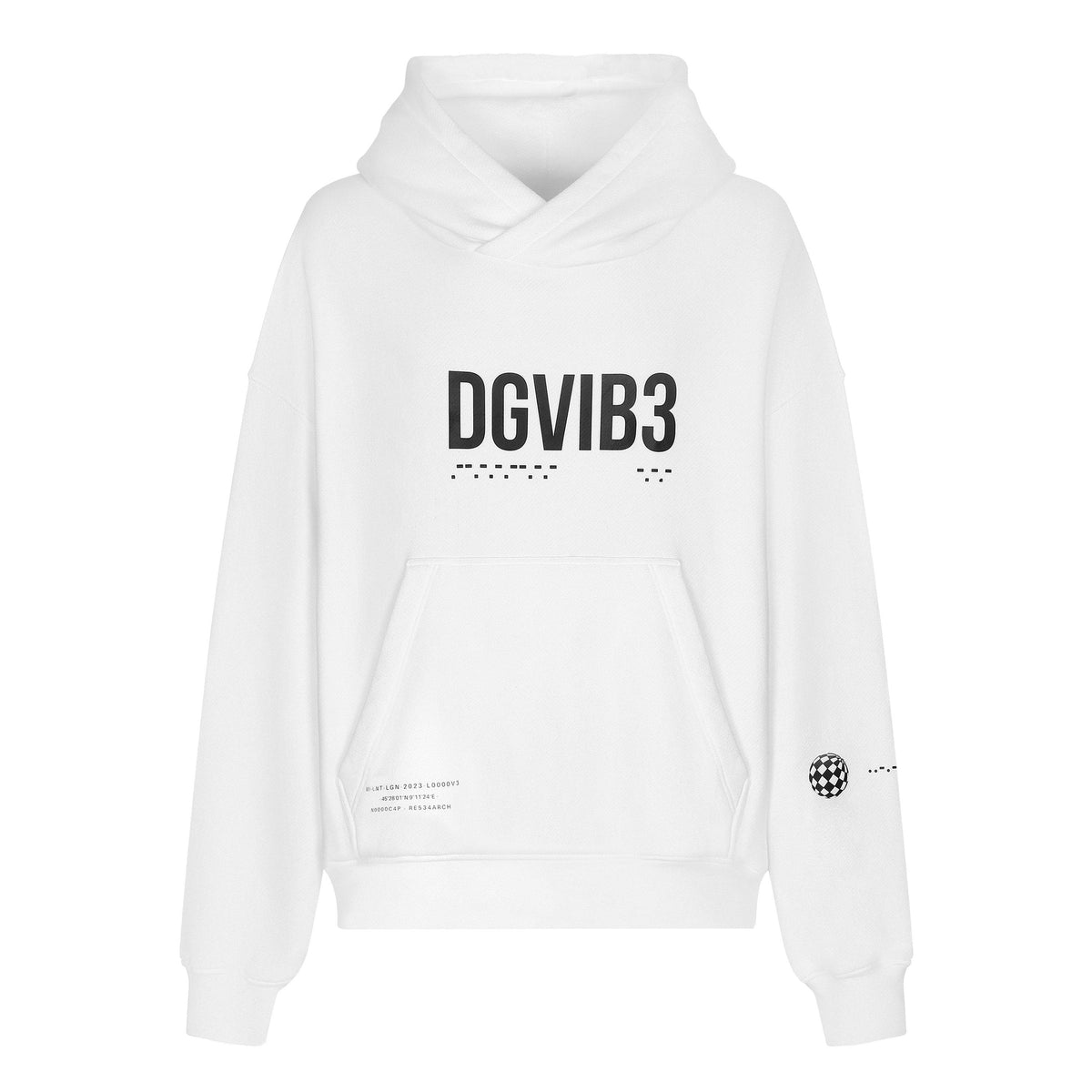 Dg Vib3 Print Jersey Hoodie
