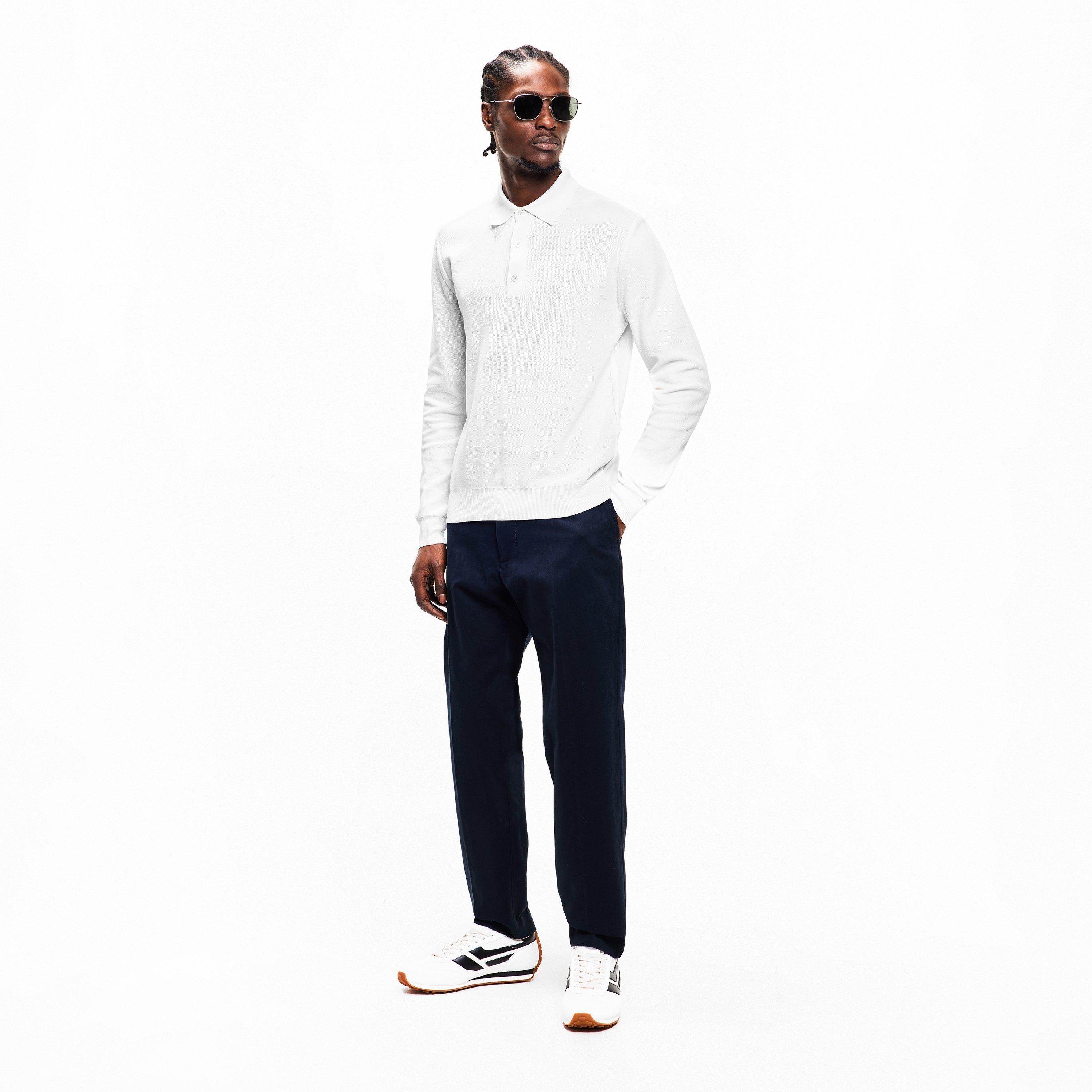 TF Piquet Long Sleeve Polo Shirt