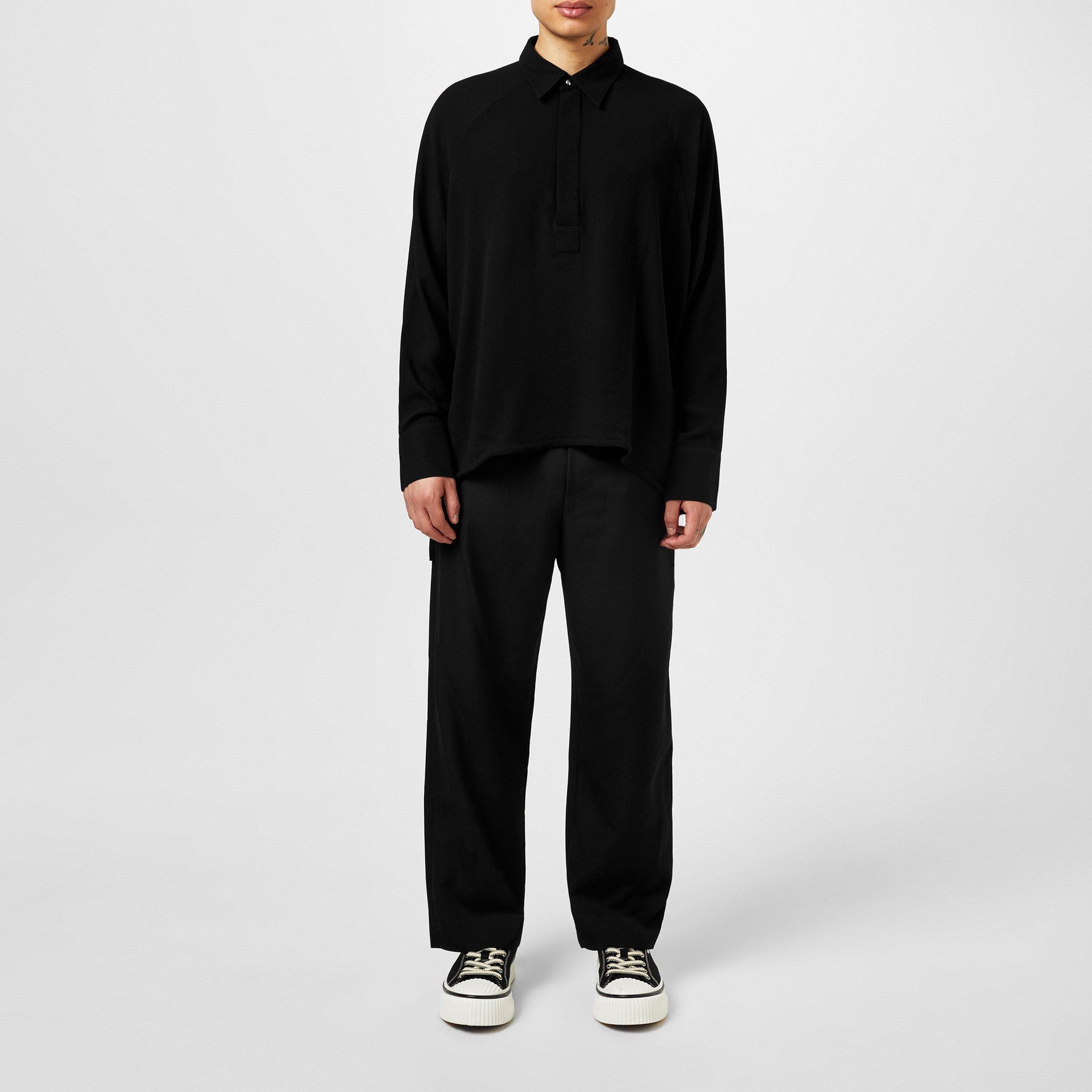 Long Sleeve Polo Shirt