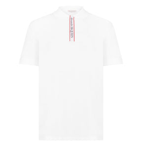 Men's Plain Cotton Tape Button Polo Shirt