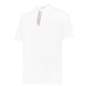 Men's Plain Cotton Tape Button Polo Shirt