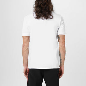 Men's Plain Cotton Tape Button Polo Shirt