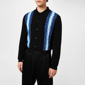 Crystal Long Sleeve Polo Shirt