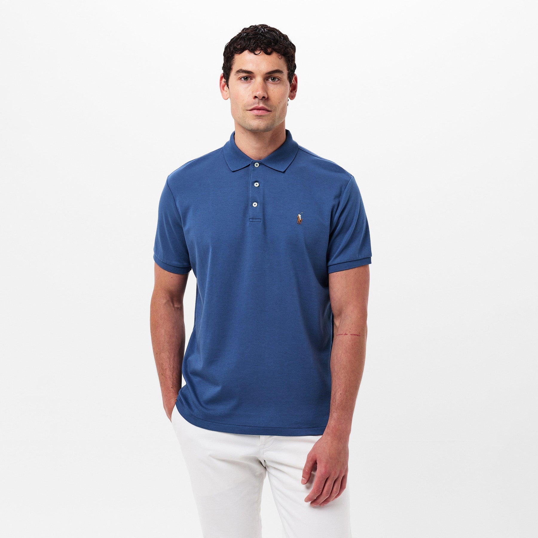 Men's Slim Fit Short Sleeve Polo Shirt