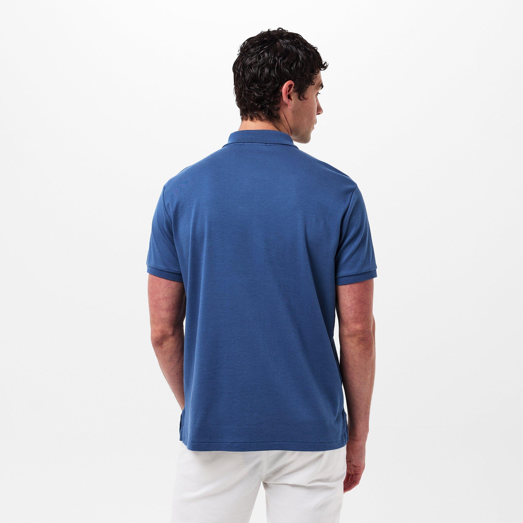 Men's Slim Fit Short Sleeve Polo Shirt