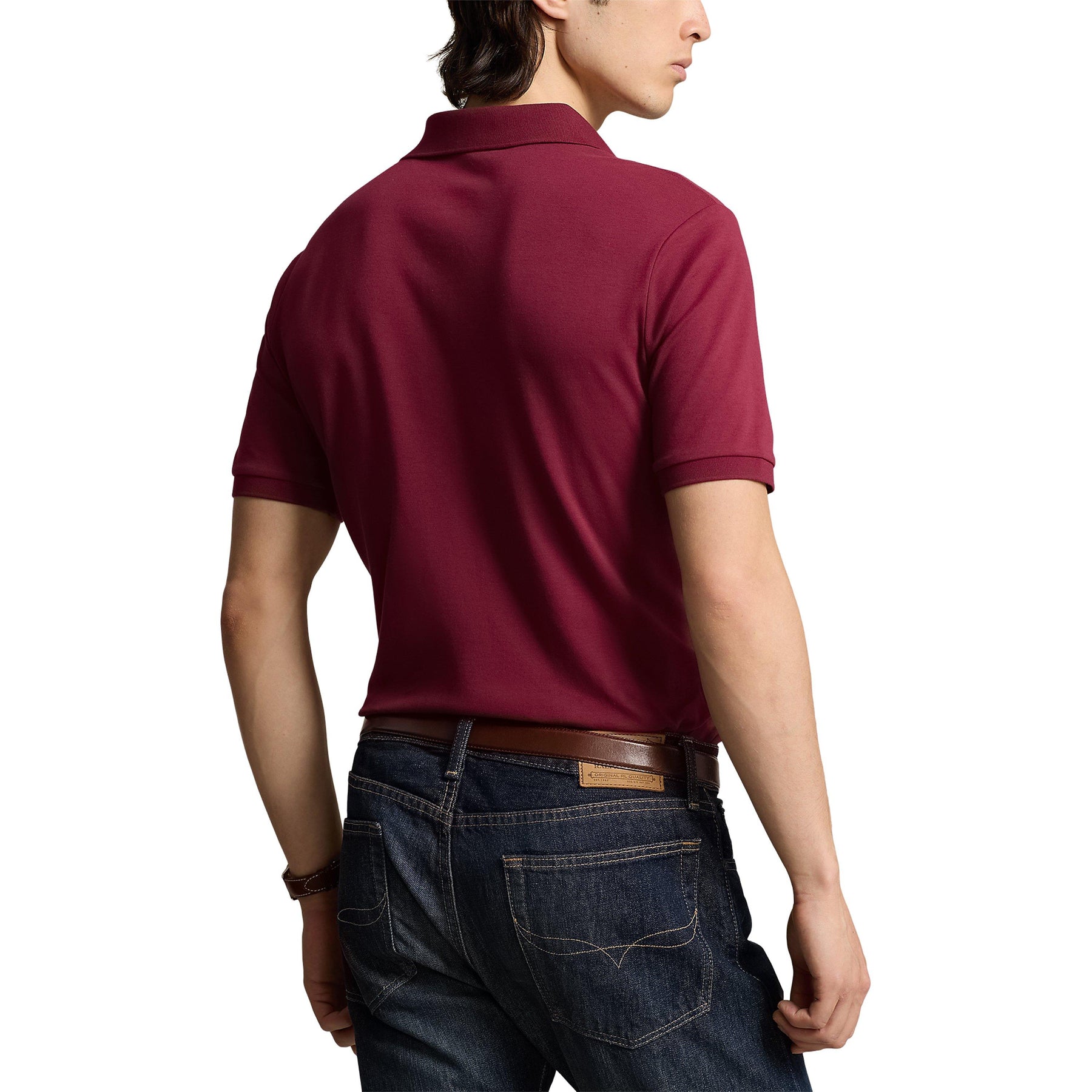 Men's Slim Fit Short Sleeve Polo Shirt