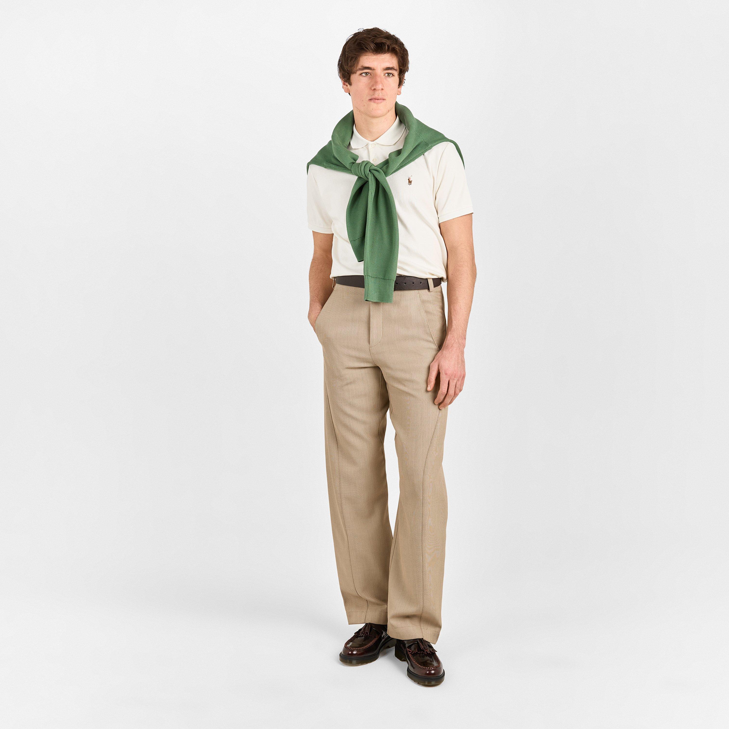 Men's Slim Fit Short Sleeve Polo Shirt