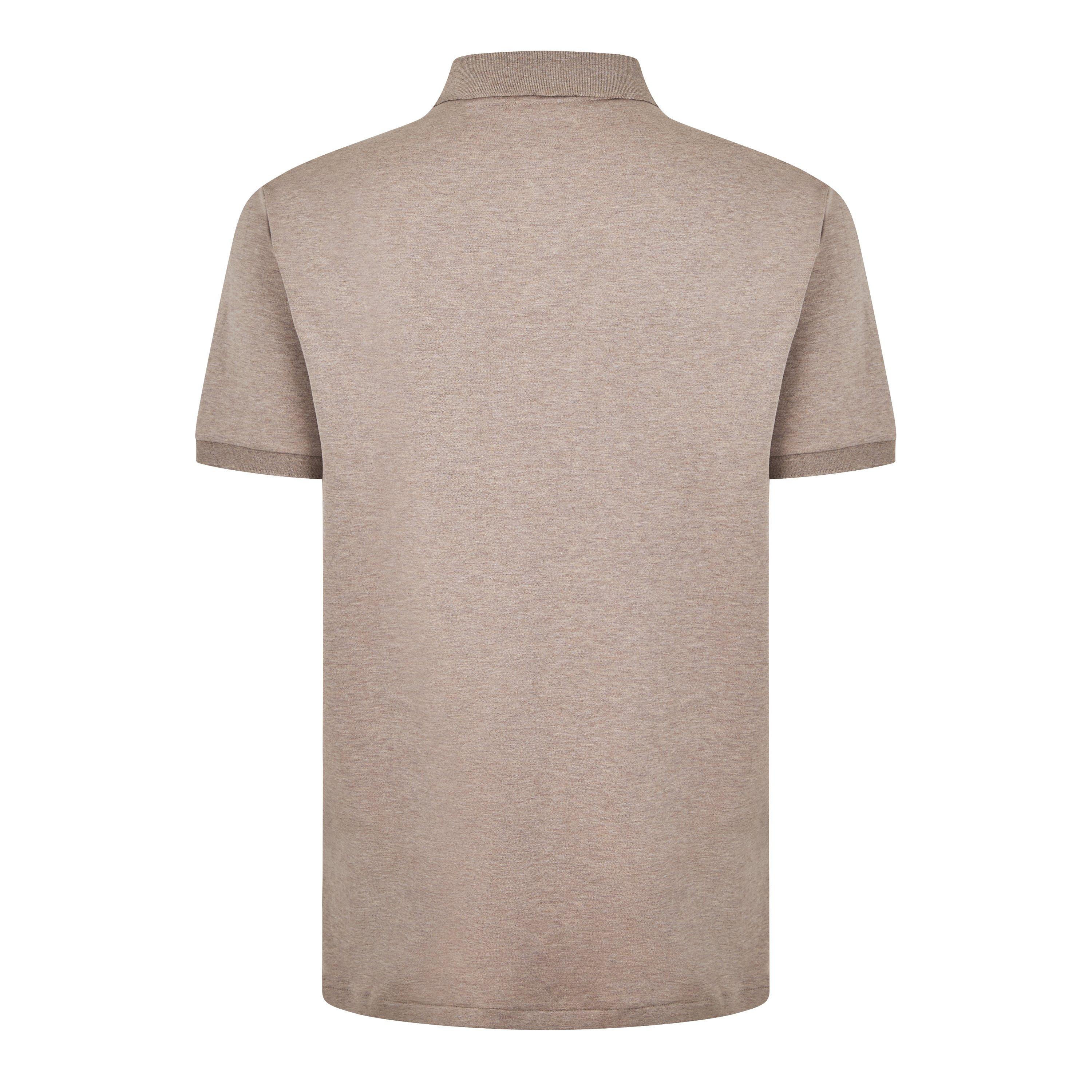 Slim Fit Short Sleeve Polo Shirt