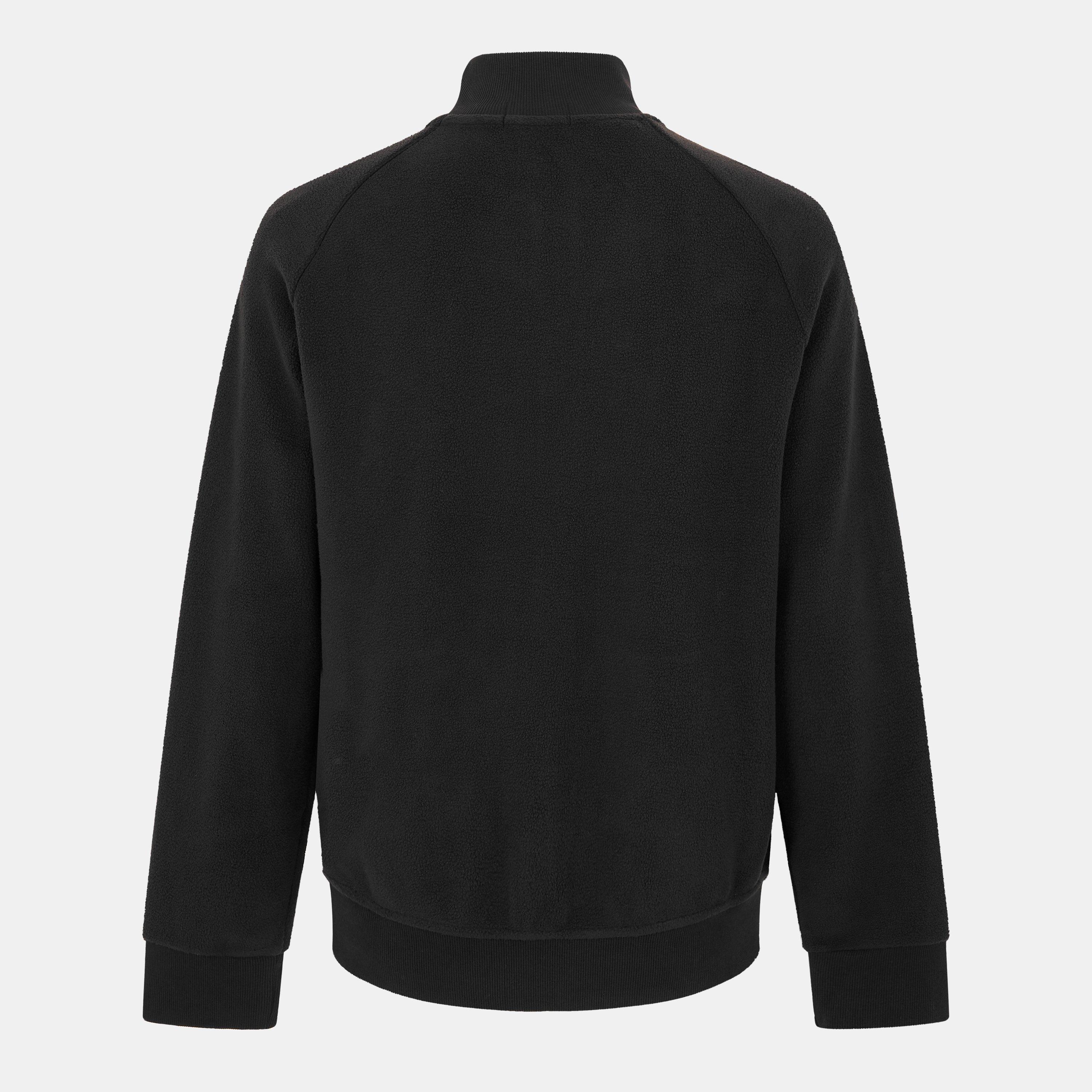 Lounge Full-Zip Mock Neck Top