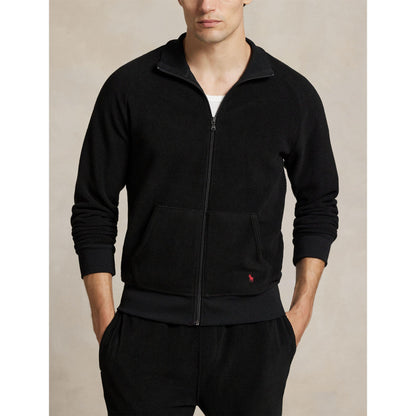 Lounge Full-Zip Mock Neck Top