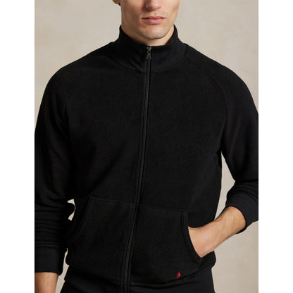 Lounge Full-Zip Mock Neck Top