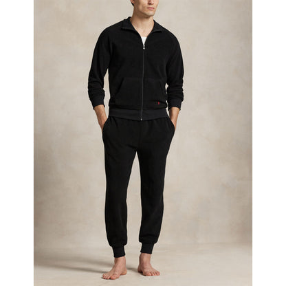 Lounge Full-Zip Mock Neck Top
