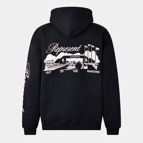 Men's Raceway Graphic Prints Hoodie