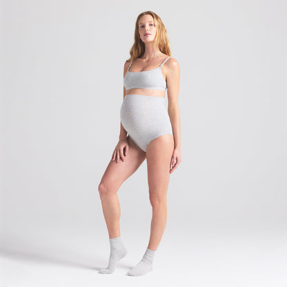 Cotton Jersey Maternity High-waisted Brief